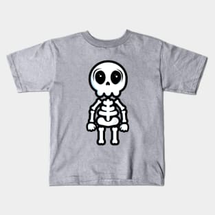 Cute Skeleton for Halloween Kids T-Shirt